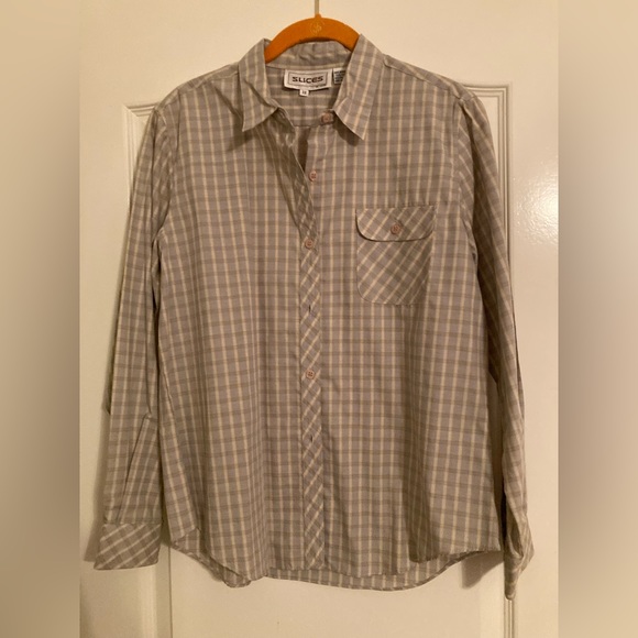 Slices Size 12 Plaid Shirt - Picture 1 of 2